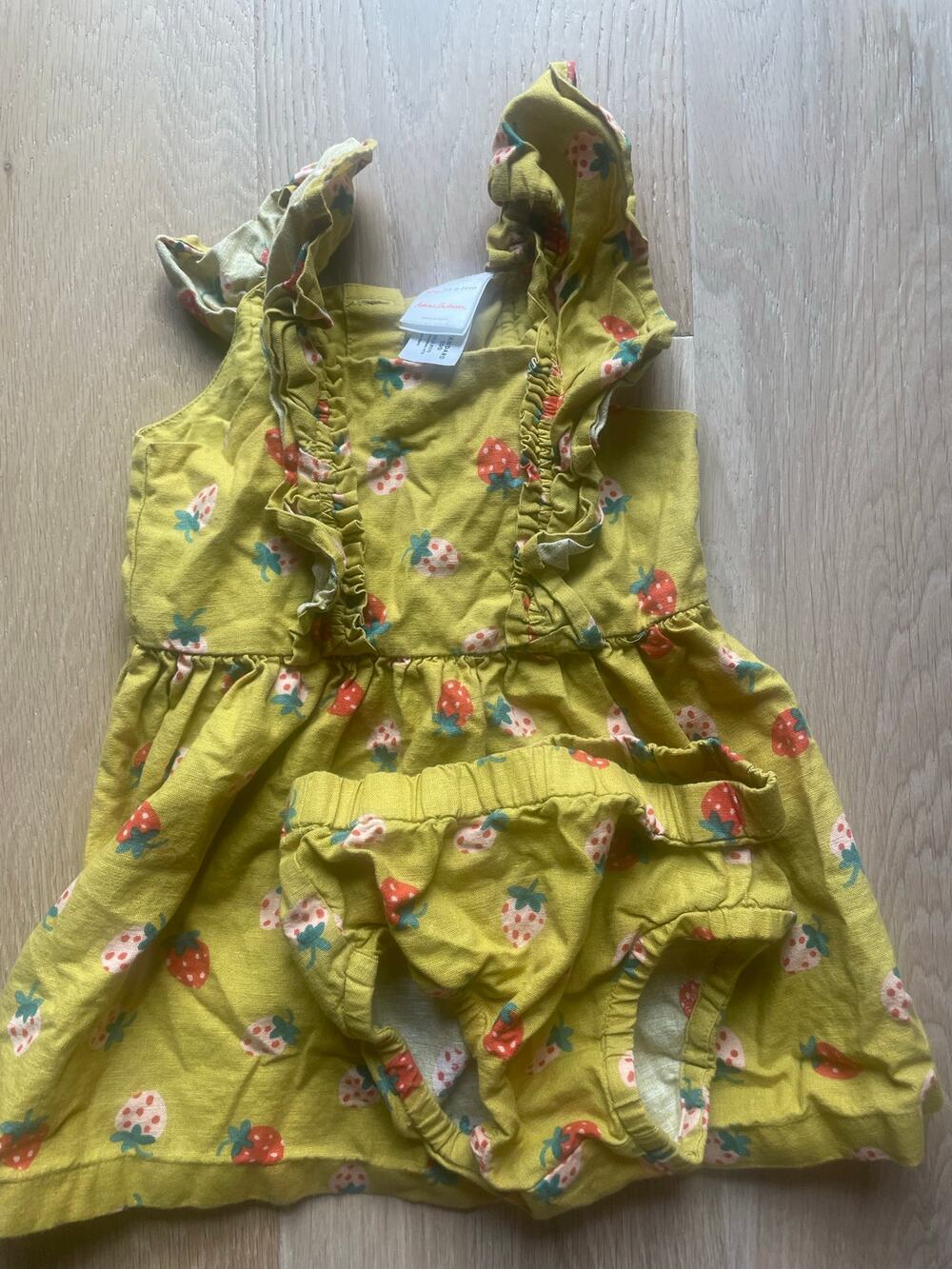 Hanna Andersson  Cotton/Linen Dress 18-24 mos